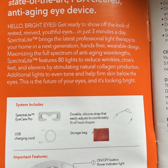 LED Light Mask - Red - Picture 2 of 4